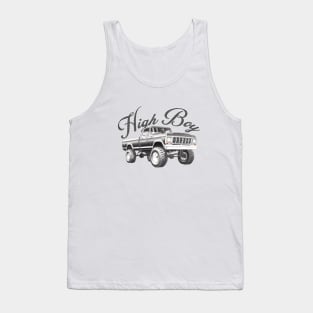 Ford Truck Vintage Highboy Design Sketch Tank Top